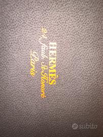 Orecchini argento hermes