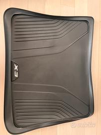 Tappetino sagomato bagagliaio BMWX3 in gomma NUOVO