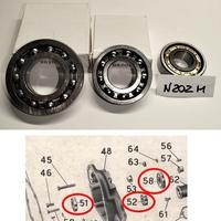 Kit Cuscinetti Guzzi Guzzino 65