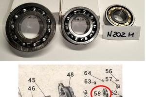 Kit Cuscinetti Guzzi Guzzino 65