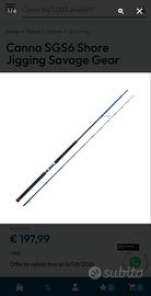 Savage Gear SGS6 Shore Jigging 3.05m 30-100gr