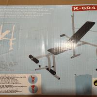 PANCA PER ALLENAMENTO CON BILANCIERE+PANCA ABWORK