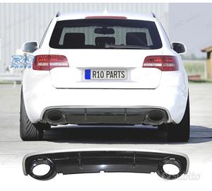 DIFFUSORE PER AUDI A6 C6 SEDAN AVANT 04-08 LOOK RS
