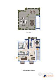 Nuovo Quadrivano con Terrazza Panoramica e P.Auto
