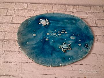 pannello in ceramica di faenza 