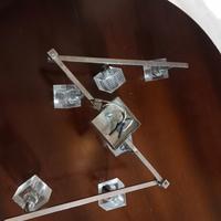 Lampadario a soffitto di design più 3 faretti 
