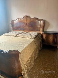Letto matrimoniale in stile Chippendale