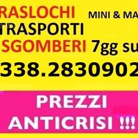 Sgombero appartamenti cantine box traslochi 7ggsu7