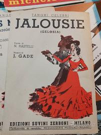 Spartito musicale Jalousie