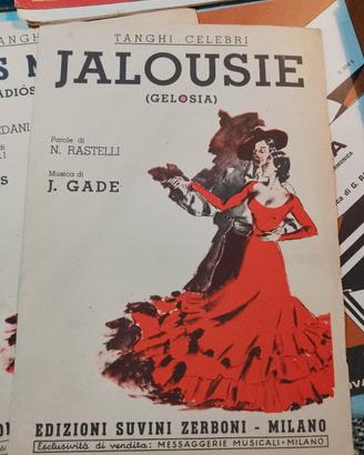 Spartito musicale Jalousie