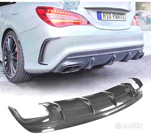 DIFFUSORE PER MERCEDES CLA W117 13-15 LOOK CLA45 I