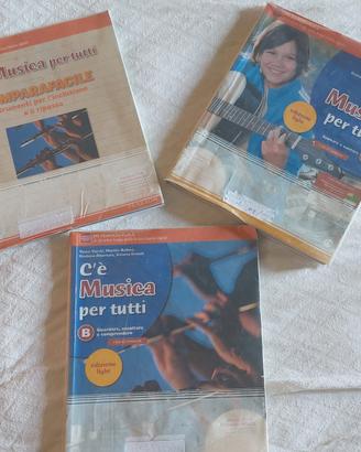 libro scolastico scuole medie c' è  Musica per tut