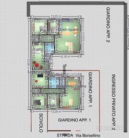 Appartamenti a rustico