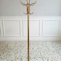 Appendiabiti a Stelo Vintage in metallo Lucido Oro