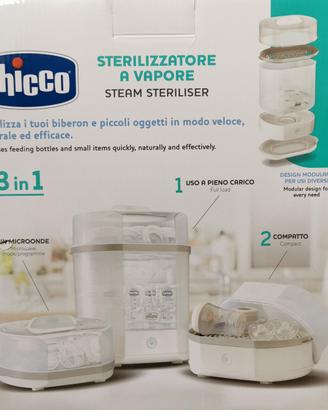 Sterilizzatore a vapore Chicco 3 in 1