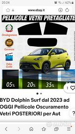 Pellicole oscuranti vetri byd dolphin surf