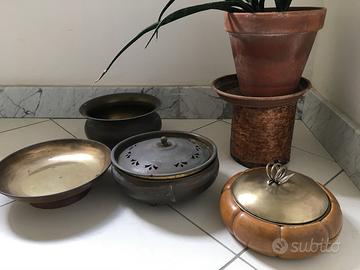 Oggetti d'arredo in ottone