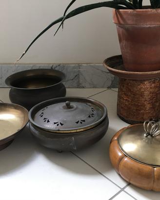 Oggetti d'arredo in ottone