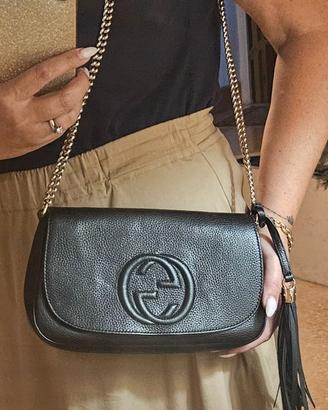 Gucci borsa Soho nera