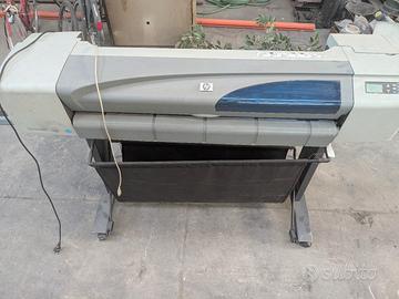 Plotter HP DesignJet 500 Plus con stand a colori