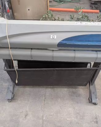 Plotter HP DesignJet 500 Plus con stand a colori