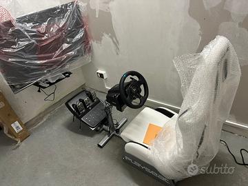 Volante logitech G923 ps4/5-pc + playseat revo