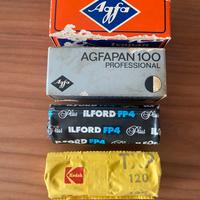 Kit Rullini scaduti - varie annate - pellicola 120