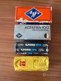 Kit Rullini scaduti - varie annate - pellicola 120