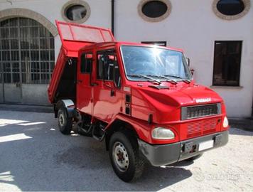 Bremach Brick 35 Ql. ribaltabile 4x4 DOPPIA CABINA