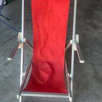 Sedia sdraio pieghevole