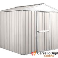 Box deposito lamiera di Acciaio 275x175 bianco