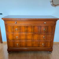 Stupenda cassettiera in legno vintage/antico