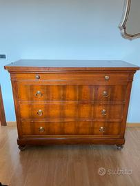 Stupenda cassettiera in legno vintage/antico