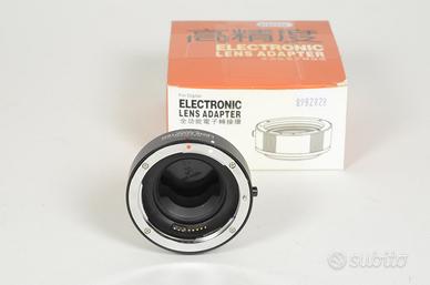 CANON Lens Adapter x obiettivi Canon a Micro 4/3