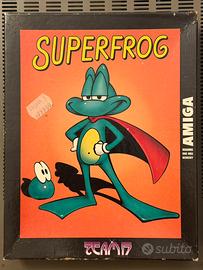 Superfrog Team17 Amiga Big Box Originale