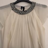 Vestito bianco e nero