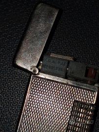Accendino vintage duhill argento