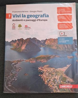 Libro  vol.1 "Vivi la geografia " Zanichelli