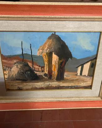 Quadro Olio su Tela firmato PIERINI - Paesaggio