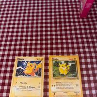 Carte pokemon coppia pikachu