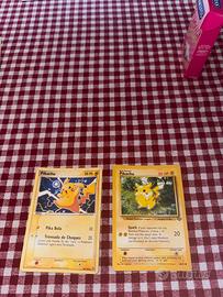 Carte pokemon coppia pikachu