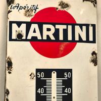 termometro smaltato Martini