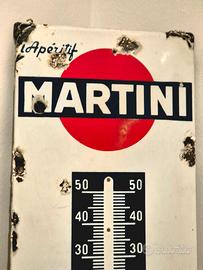 termometro smaltato Martini