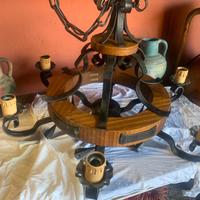 LAMPADARIO ARTE POVERA 