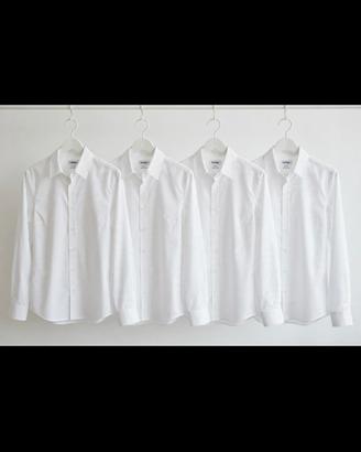 Lotto 4 camicie bianche donna M Calliope