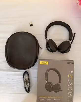 Cuffie Jabra Evolve2 65 UC Stereo Wireless - USB-A