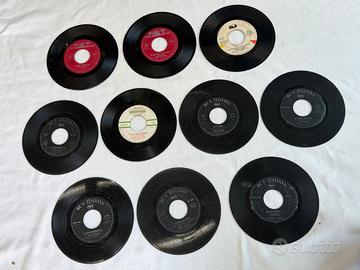 Stock 10 dischi vinili 45 giri Morandi Lennon ecc