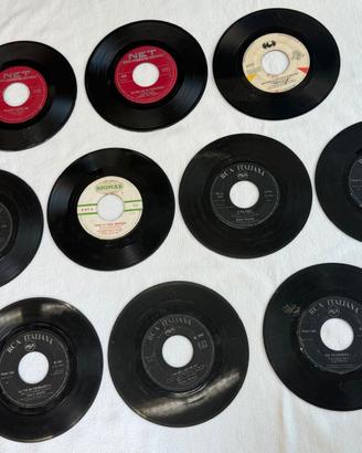 Stock 10 dischi vinili 45 giri Morandi Lennon ecc
