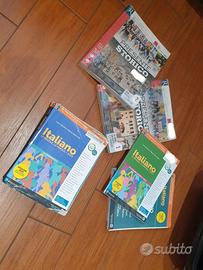 Libri Scuole Medie ben fornito 