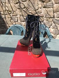 scarpe gogo a tacco